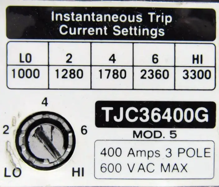 ALGEMENE ELEKTRISCHE TJC36400G