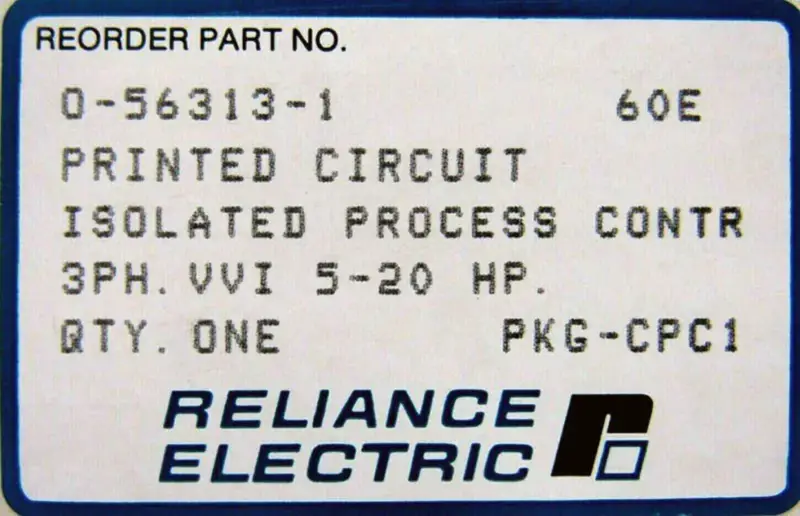 RELIANCE ELEKTRISCH 0-56313-1