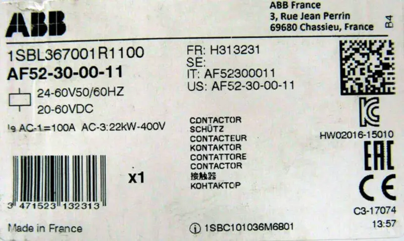 ABB AF52-30-00-11 PLC-module