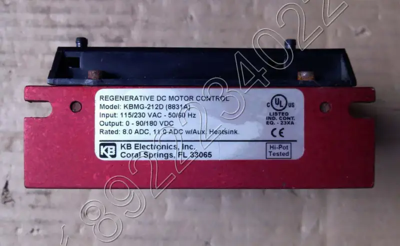 KB bestuurder KBMG-212D