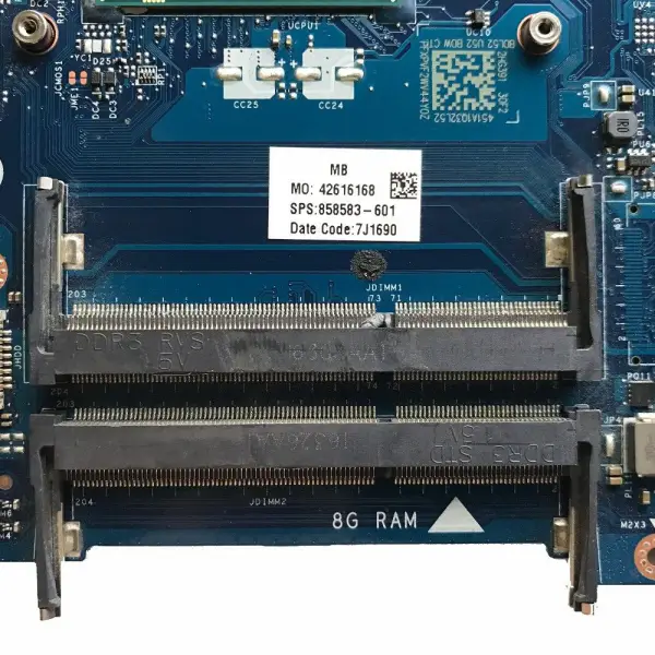 HP 858583-001 858583-501 858583-601 LA-D703P Moederbord
