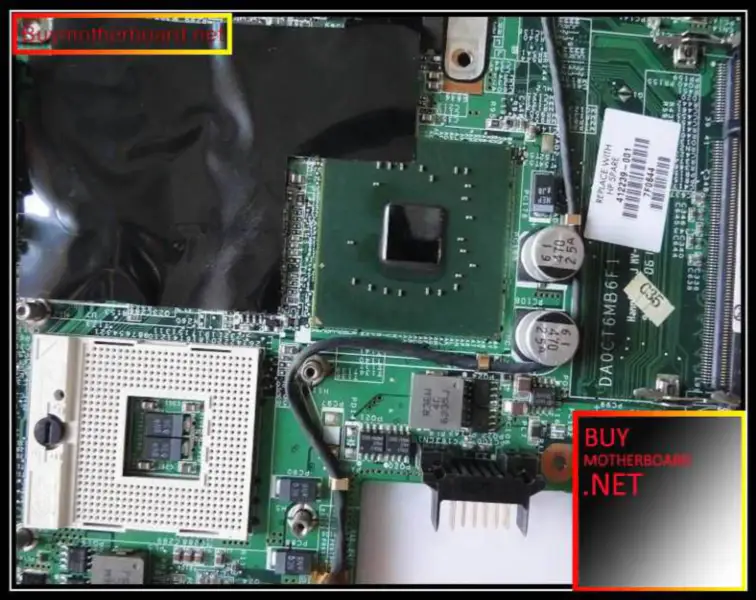 moederbord 412239-001 voor HP pavilion DV1000
