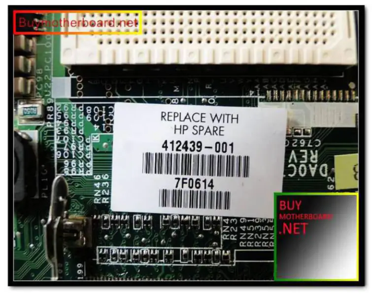 moederbord 412439-001 voor HP pavilion DV1000