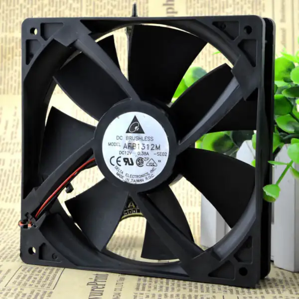 Delta 13525 AFB1312M 12V 0,38A 2P ventilator
