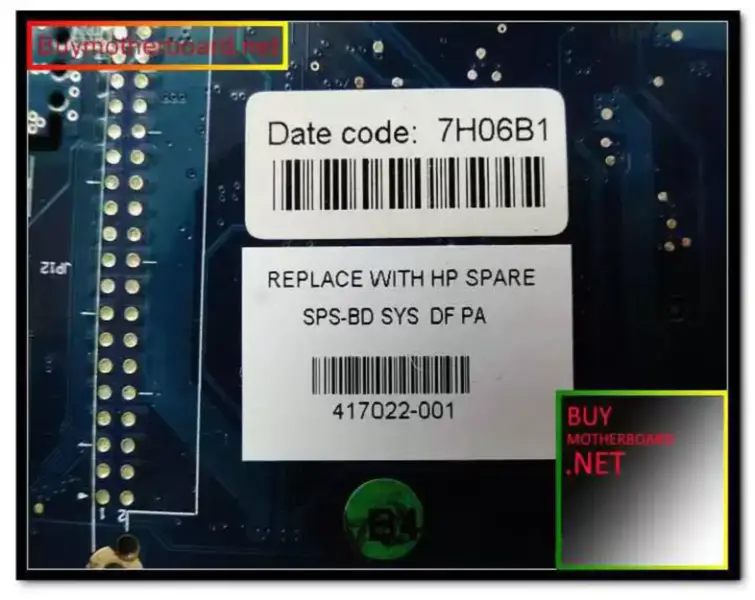 moederbord 417022-001 voor HP pavilion DV5000