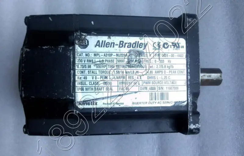ALLEN-BRADLEY motor MPL-A310P-MJ22AA