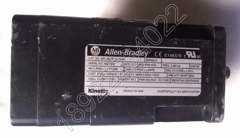 ALLEN-BRADLEY motor MPL-B220T-EJ72AA