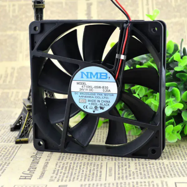 NMB 4710KL-05W-B30 24V 0.2A 12CM ventilator