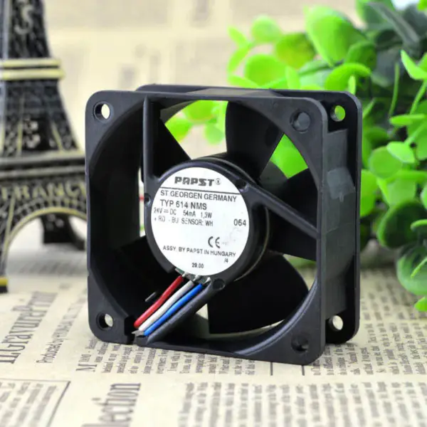 PAPST TYP614 NMS 24V1,3W 6CM6025 3-draads ventilator