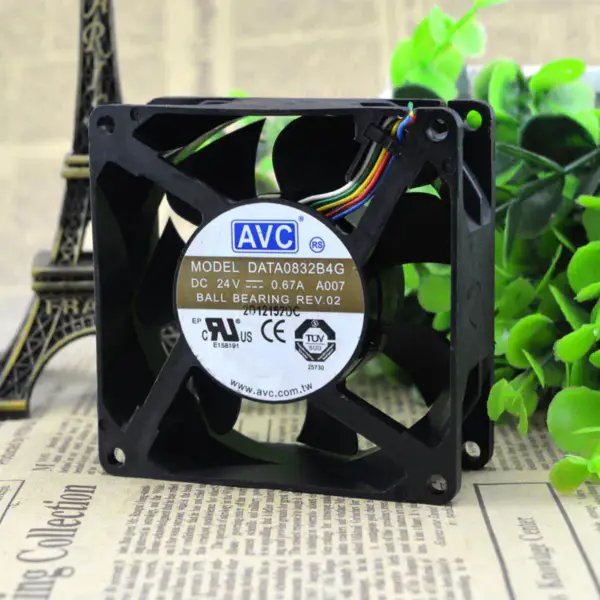 AVC DATA0832B4G 8032 24V 0,67A 8CM ventilator