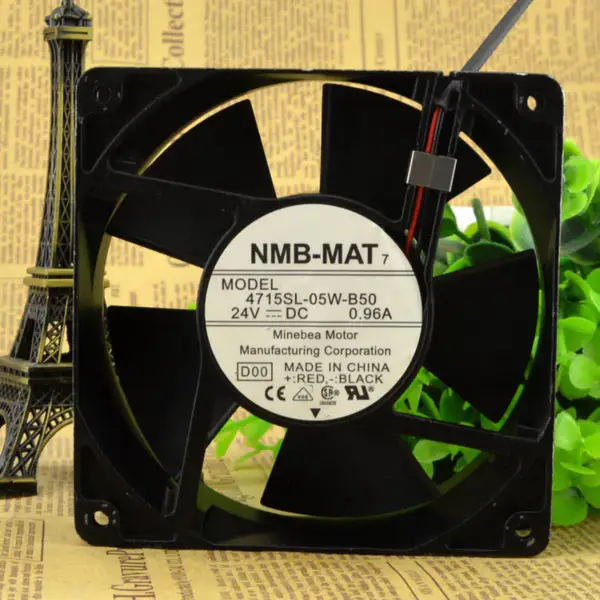 NMB ventilator 4715SL-05W-B50 24V 0,96A 12CM2-draads ventilator