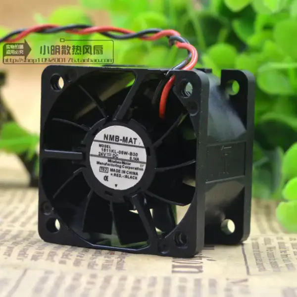 NMB 4028 24V 0,14A 1611KL-05W-B30 4cm 2-draads ventilator