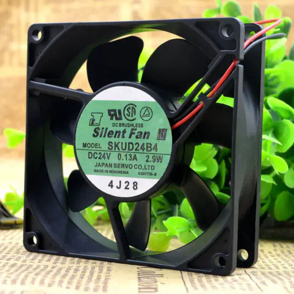 SERVO Sient ventilator SKUD24B4 9CM 24V 0.13A 2.9W 9025 ventilator