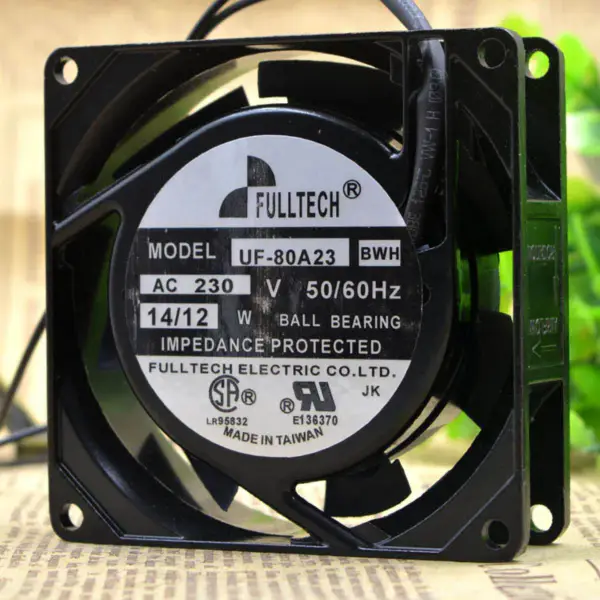 FULLTECH UF-80A23BWH AC230V 8CM 8038 ventilator