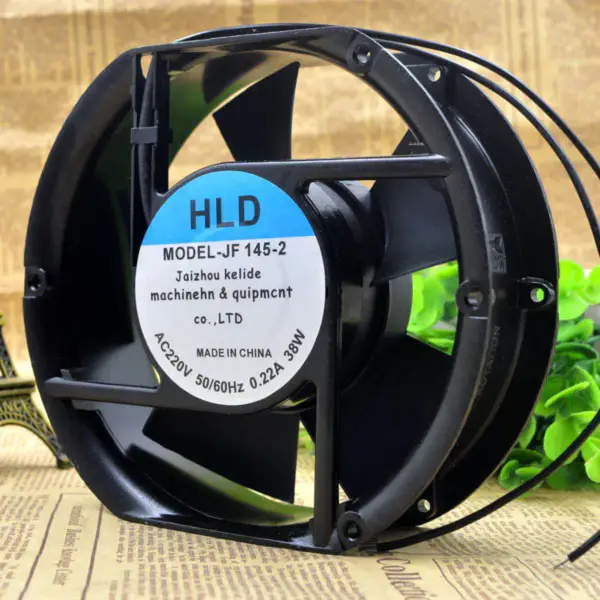 HLD JF145-2 220V 0,22A 38W 17251 17CM ventilator