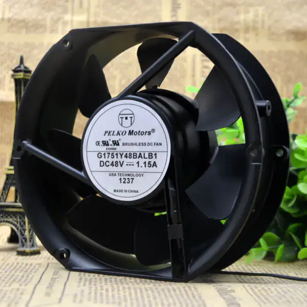 PELKO G1751Y48BALB1 PELKO MOTORS 17051 48V ventilator