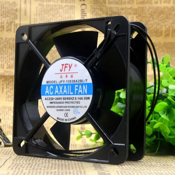 JFY JFY-13538A2BL/T 220V 30W 0.14A 13.5CM ventilator