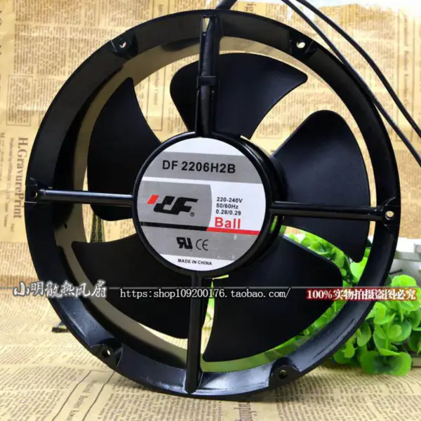 DF 2206H2B 220v 0,28a 20060 20CM ventilator