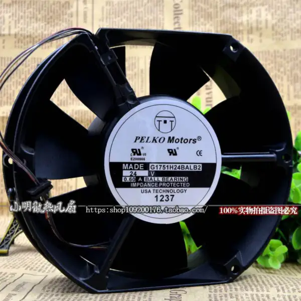 PELKO MOTOREN G1751H24BALB2 24V 0,60A ventilator