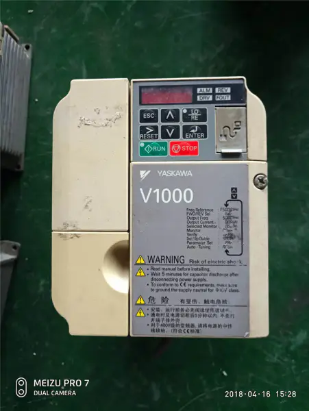 YASKAWA V1000 serie CIMR-VB4A0007BBA 380v 3kw/2.2kw