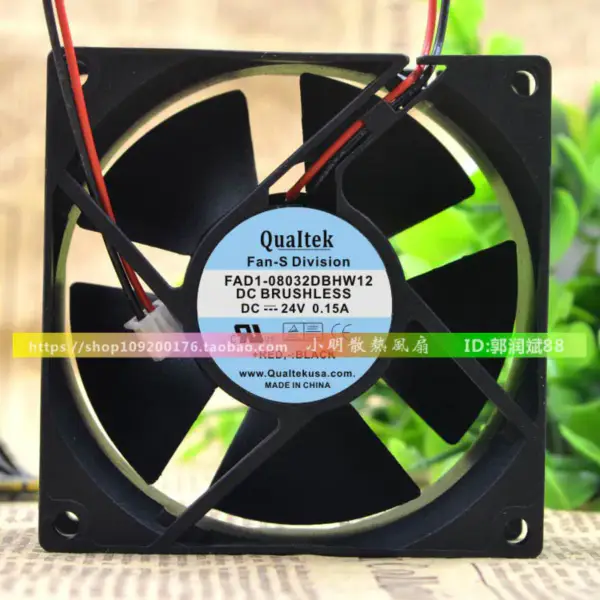 FAD1-08032DBHW12 8032 24V 0,15A 8CM /CM ventilator