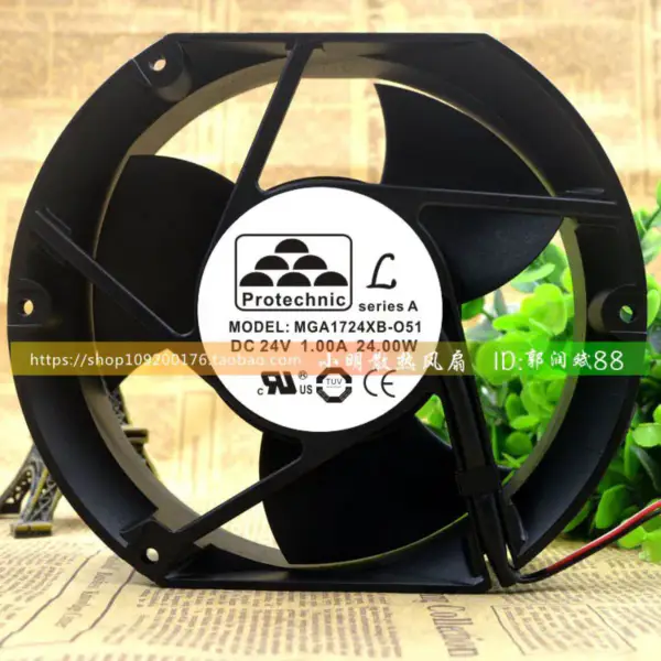 Protchninc MGA1724XB-O51 24V 1.0A 17251 17CM ventilator