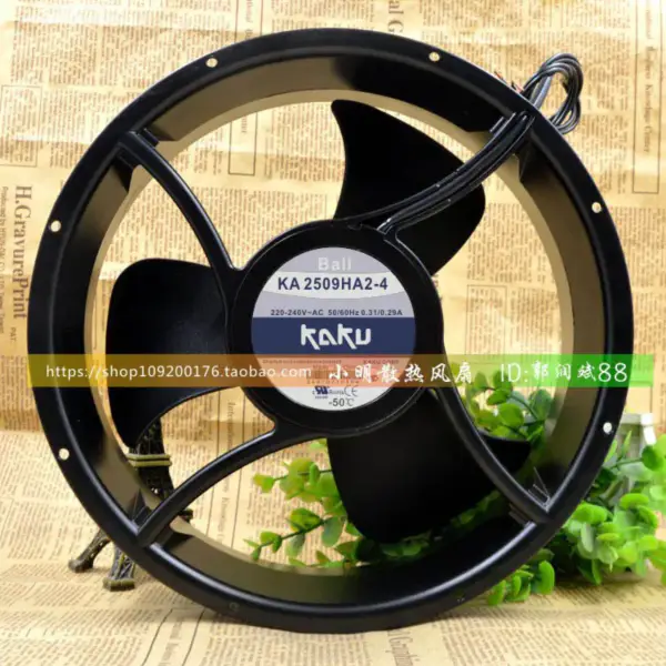 KAKU KA2509HA2-4 AC220V BALL 25489 ventilator