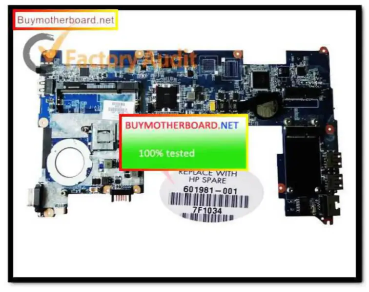 moederbord 601981-001 voor HP MINI210