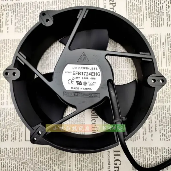Delta EFB1724EHG 17251 24v 1.70A 17CM ventilator