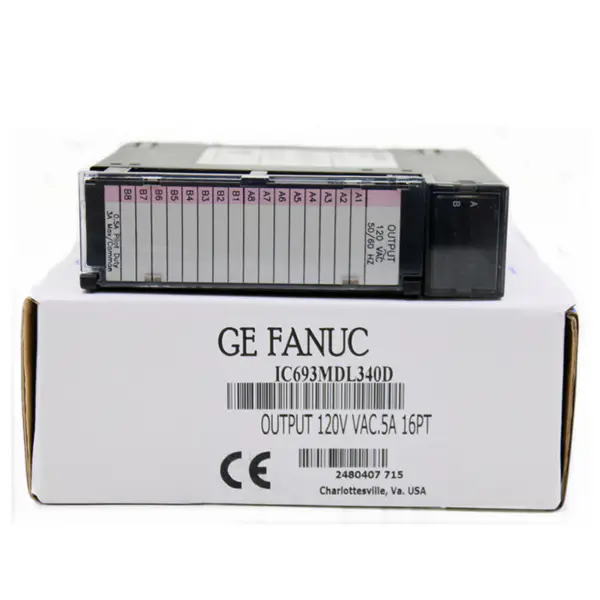 General Electric PLC G E-serie 9030 PLC-controller AC-uitgangsmodule IC693MDL340D