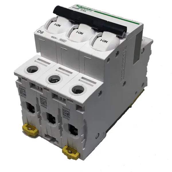 SCHNEIDER ELECTRIC IC60N kleine automaat 3P 6A D kromme