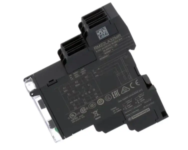 Schneider 3 fase RM17TE00 Zelio 24V 5A Module DC Voltage Control Relais 208~480 VAC