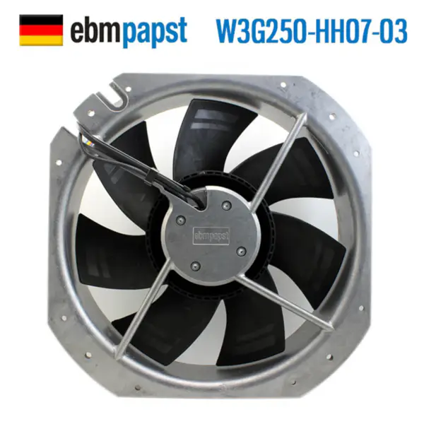 ebmpapst W3G250-HH07-03 280*80 220V 83W volledig metalen axiaalventilator