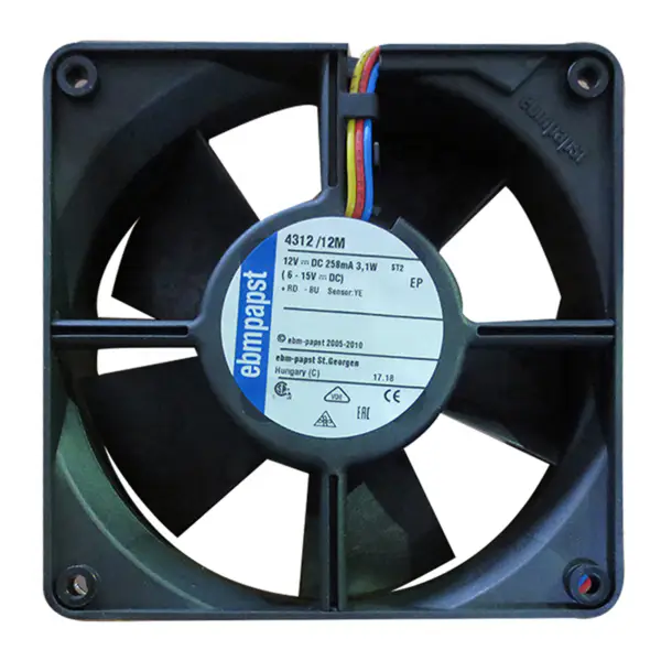 Ebmpapst 4312/12M compacte axiale ventilator 120*120*32mm 12V 3.1W koelventilator