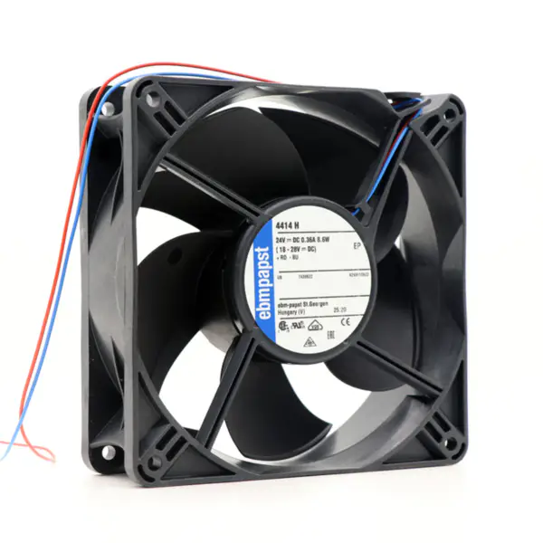 4414H ebmpapst 120*120*38mm 24V 8.6W DC axiale ventilator kastkoeling