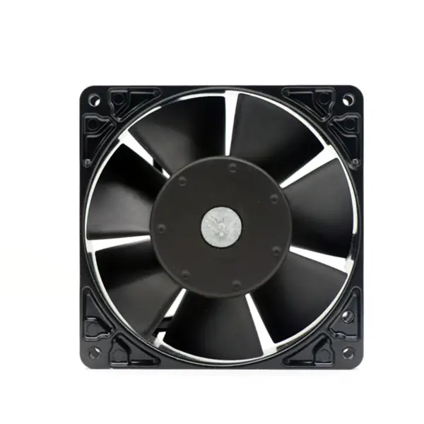 afmetingen 127 x 127 x 38mm 230 V ac luchtstroom 180m3 / h 2750rpm 5958 ebmpapst koelventilator