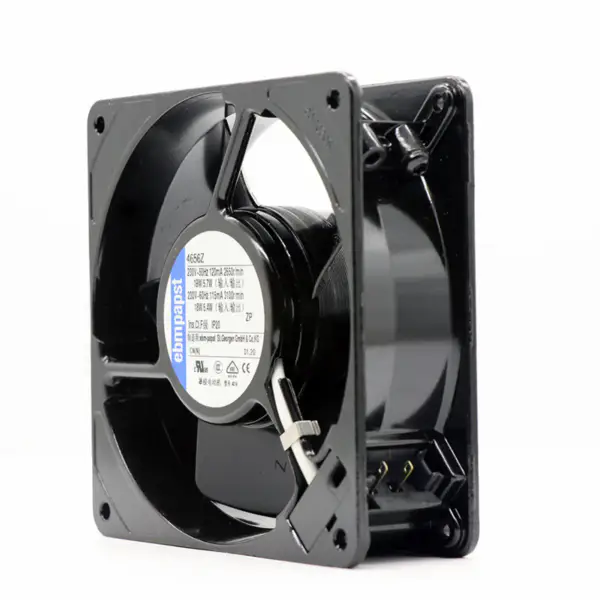 230V 120mA Vol Metaal Bestand Ventilator Op Hoge Temperatuur Ebmpapst 4656Z 12038 Axiale Kastkoeling