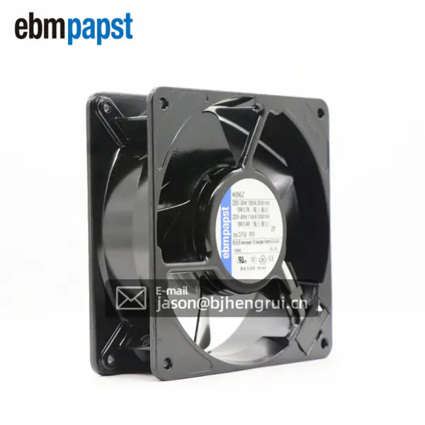 230V 120mA Vol Metaal Bestand Ventilator Op Hoge Temperatuur Ebmpapst 4656Z 12038 Axiale Kastkoeling