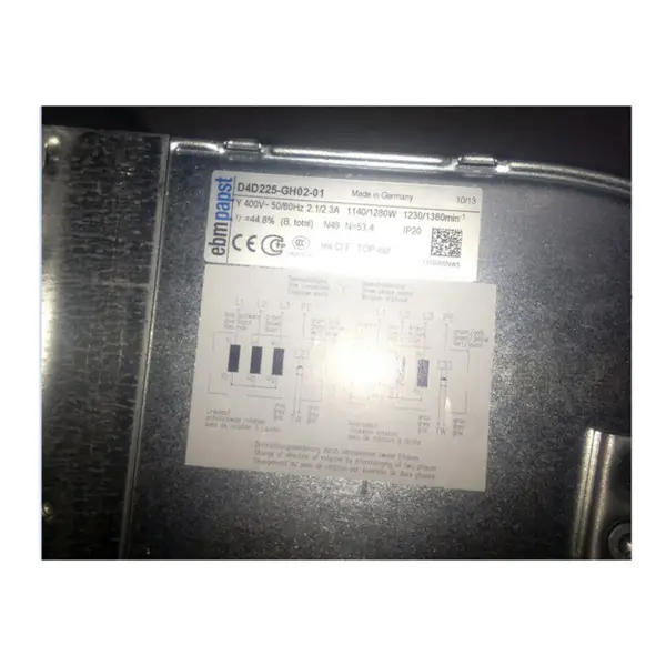 Ebmpapst D4D225-GH02-01 ventilator