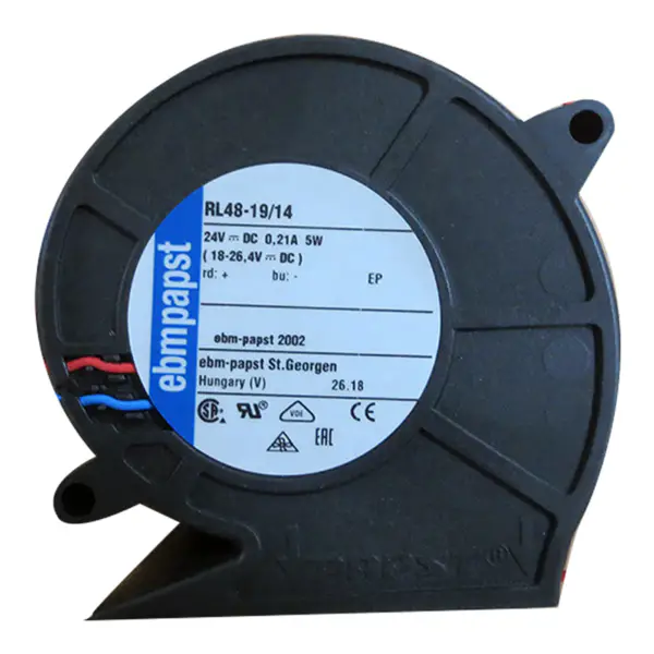 RL48-19/14 originele ebm papst 24V 0.21A 5W turbo centrifugaalventilator ventilator RL48-18/12 RL48-19/12