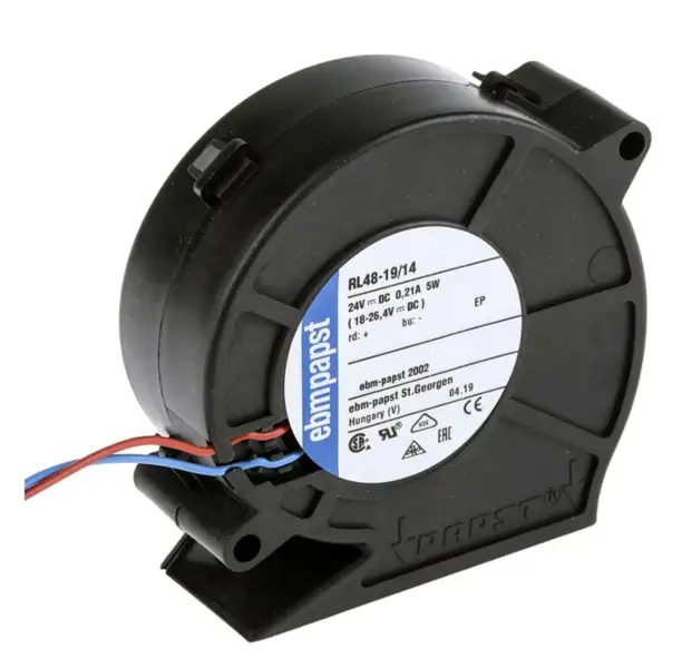 RL48-19/14 originele ebm papst 24V 0.21A 5W turbo centrifugaalventilator ventilator RL48-18/12 RL48-19/12
