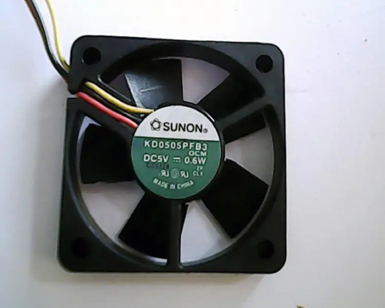 Taiwan SUNON 5010 5V 0,6W 3-draads kogellager ventilator KD0505PFB3