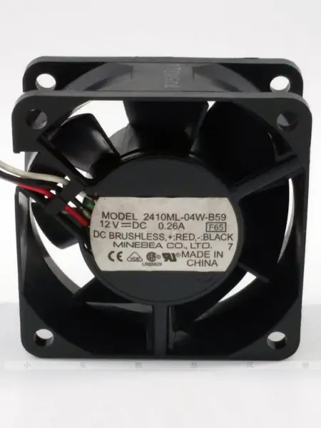 2410ML-04W-B59 12V 0.26A Originele NMB-MAT 6025 Dubbele Balventilator 6CM