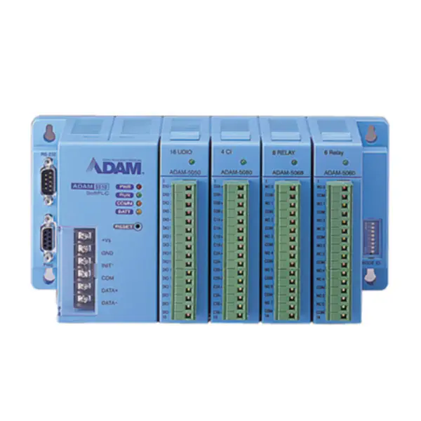 Advantech ADAM-5510M-A2E PC-gebaseerde controller met 4 slots en RS-485