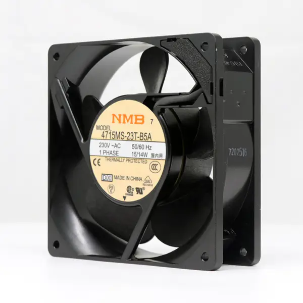4715MS-23T-B5A NMB 120*120*38mm Carbinet Axial Fan AC 230V 12CM 14W UPS Koelventilator