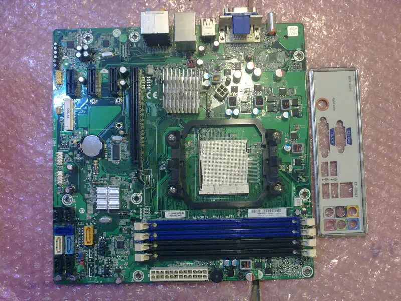HP H-ALVORIX RS880-uATX P6710F PC 620887-001 moederbord