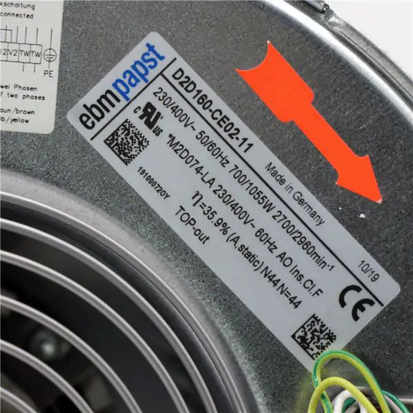 Ventilator Ebmpapst D2D160-CE02-11