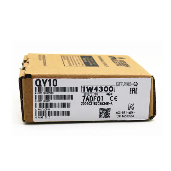 Hoge snelheid Mitsubishi Melsec Q serie 16 punten contact uitgang PLC QY10
