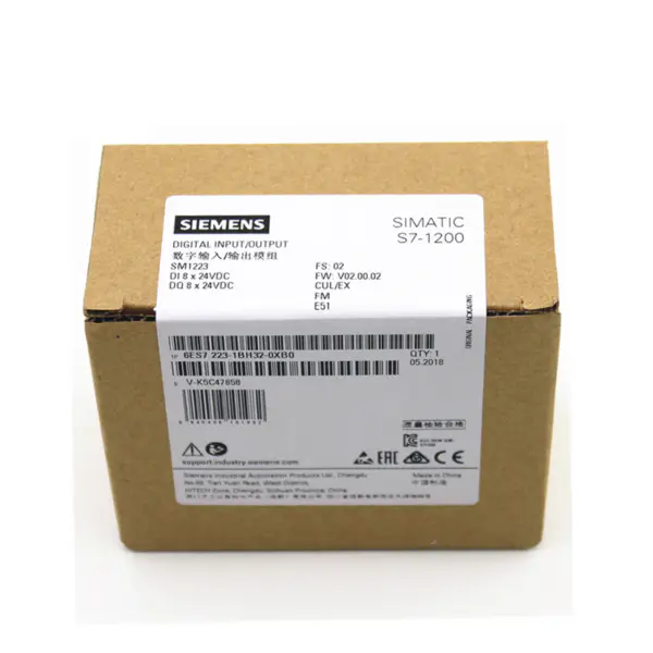 Siemens Simatic S7 serie 1200 Stap 7 PLC Fiyat Digitale Ingang Uitgang SM1223 6ES7223-1BH32-0XB0 Prijs
