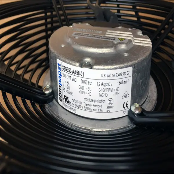 ebmpapst S3G350-AA58-01 230V 1,2A externe rotor IP44 waterdichte ventilator